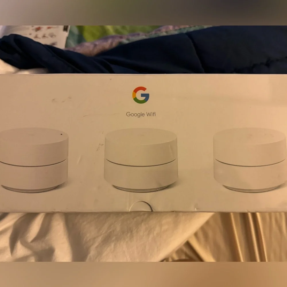 Google Wi-Fi Mesh Network System Router AC1200 Point 3-pack